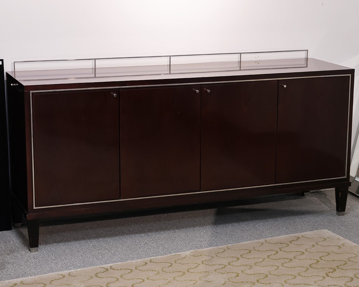 Barbara Barry Mahogany Credenza