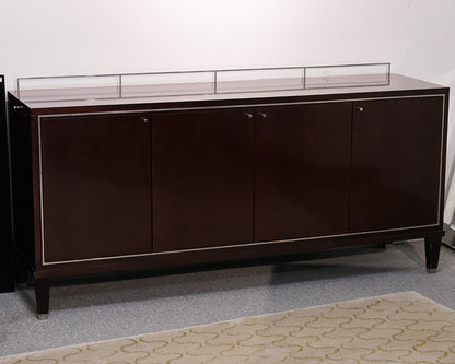 Barbara Barry Mahogany Credenza
