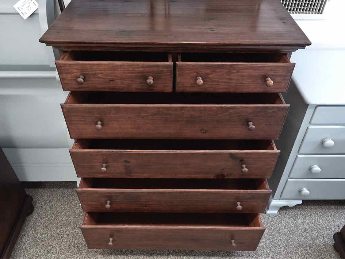 Bucks County Collection Tall Chest in Pine by Stephen von Hohen