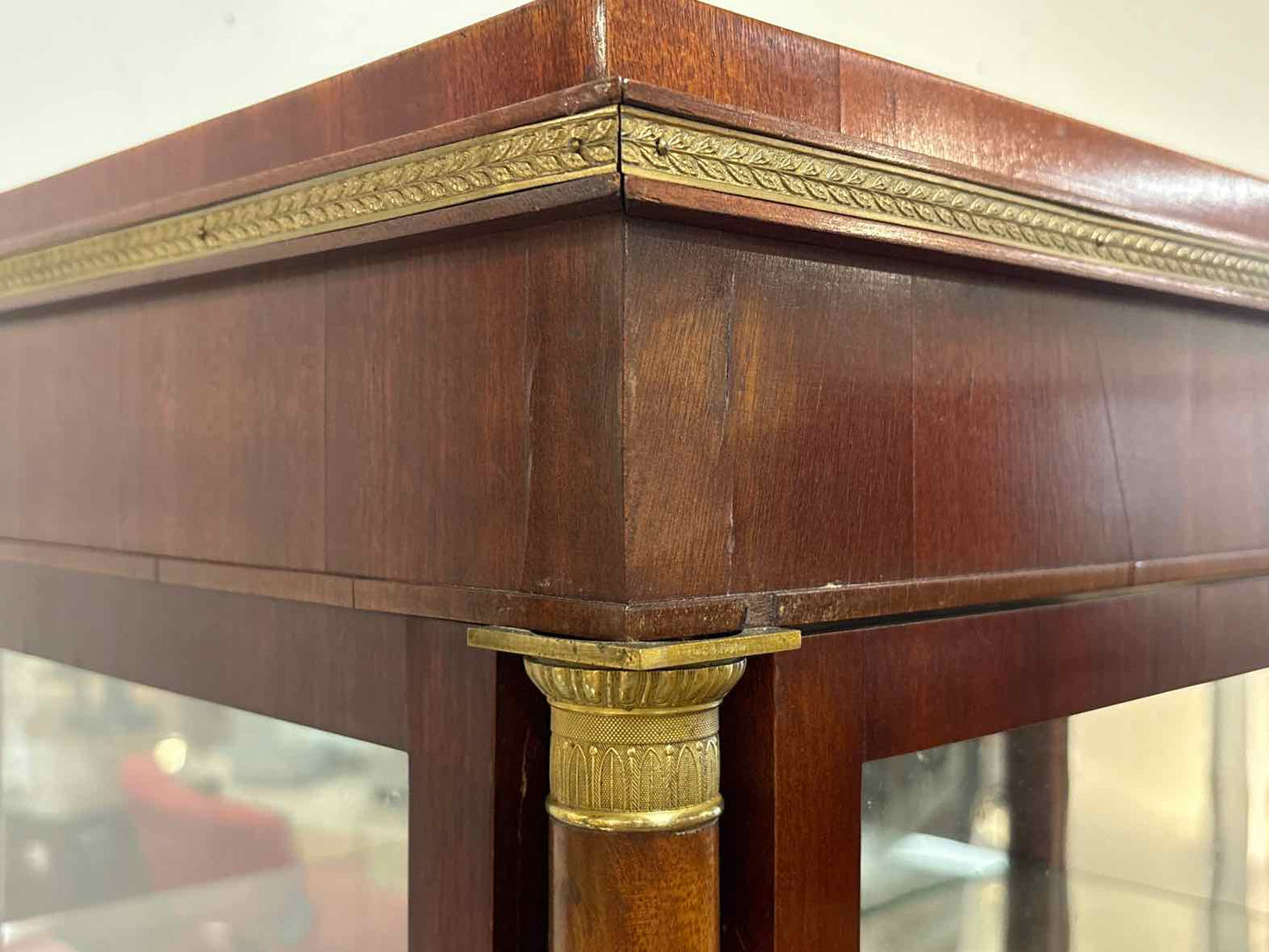 Viennese Mahogany Vitrine