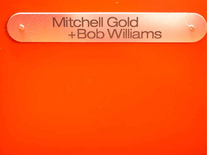 Mitchell Gold + Bob Williams Navy Wrapped Raffia Media Console