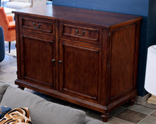 Howard Miller Cherry Double Door Storage Credenza