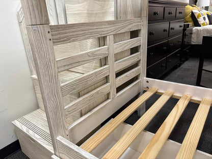 Twin Over Twin Bunkbed w/Storage Stairs