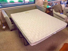 Queen Sleeper Sage Sofa w/ Flared Arms