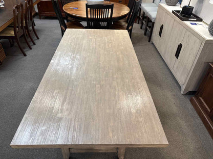 Crescent Furniture Grey Farmhouse Dining Table