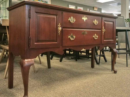 Hitchcock Server in Cherry with 2 Drawers & 3 Drawers