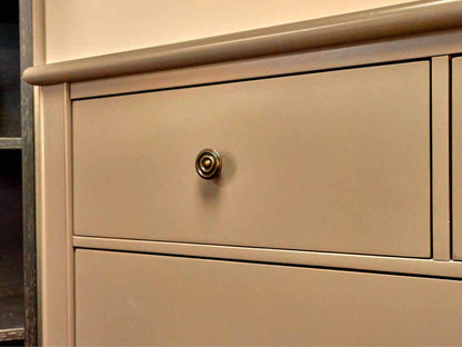 Ballard Designs Sidney Tall Chest in Grey Finish