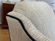 Baker Wing Chair w/ Ottoman