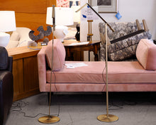Pair of RH "Equo" Task Floor Lamps