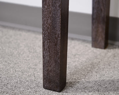 Black and Gray Wooden Console Table