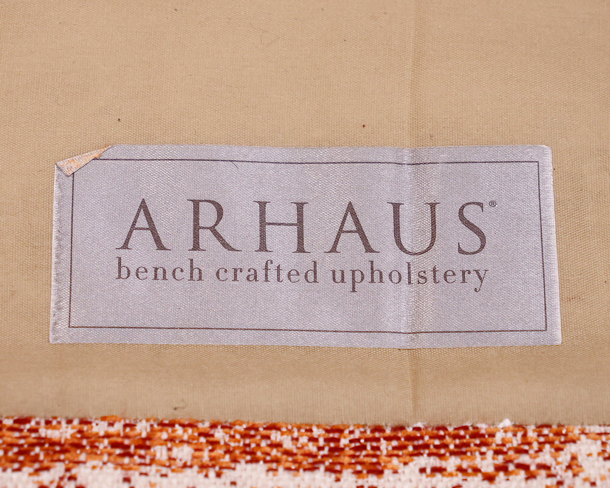 Custom Arhaus Swivel Chair and Ottoman