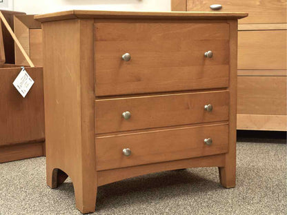 Stanley Maple Two Drawer Nightstand