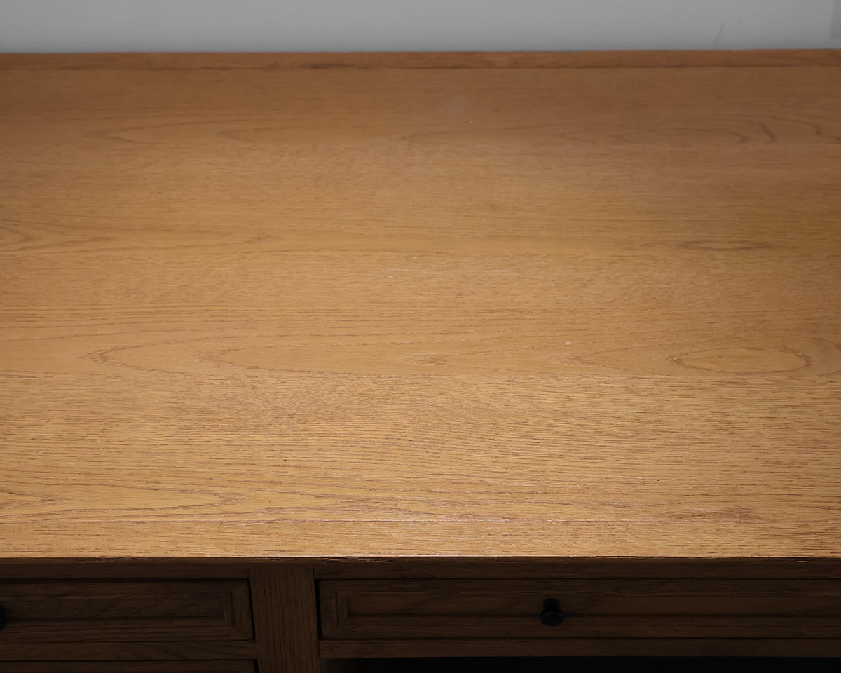 RH 'French Panel' Executive Desk