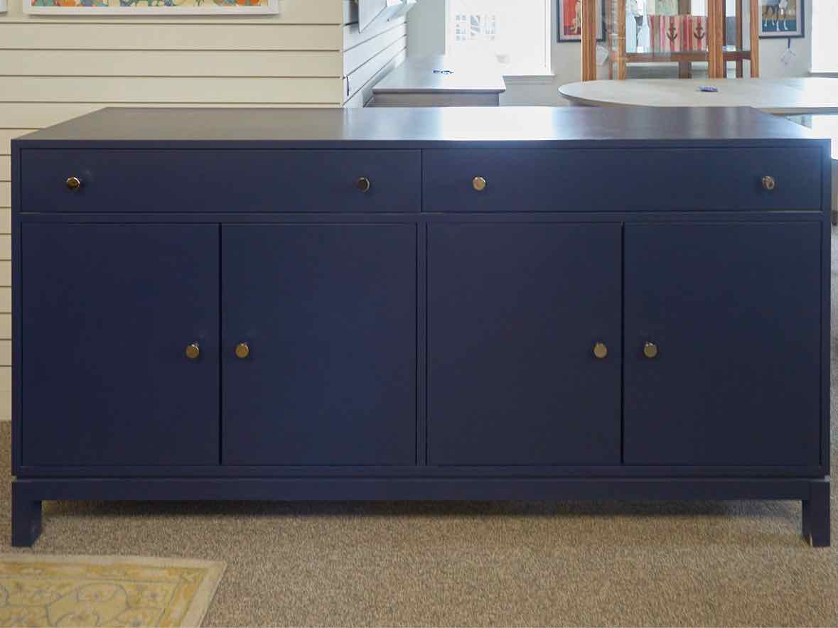 Gat Creek "Gerard" Maple Sideboard in  Classic Sailor Blue  Finish