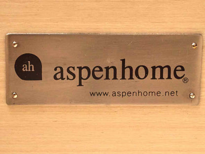 Aspen Home'Turner' Cherry Finish  2 Drawer Storage Sleigh  King Bed