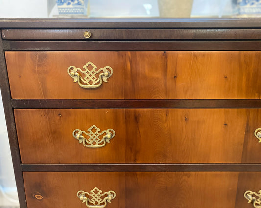 Mahogany & Yew Wood Chest