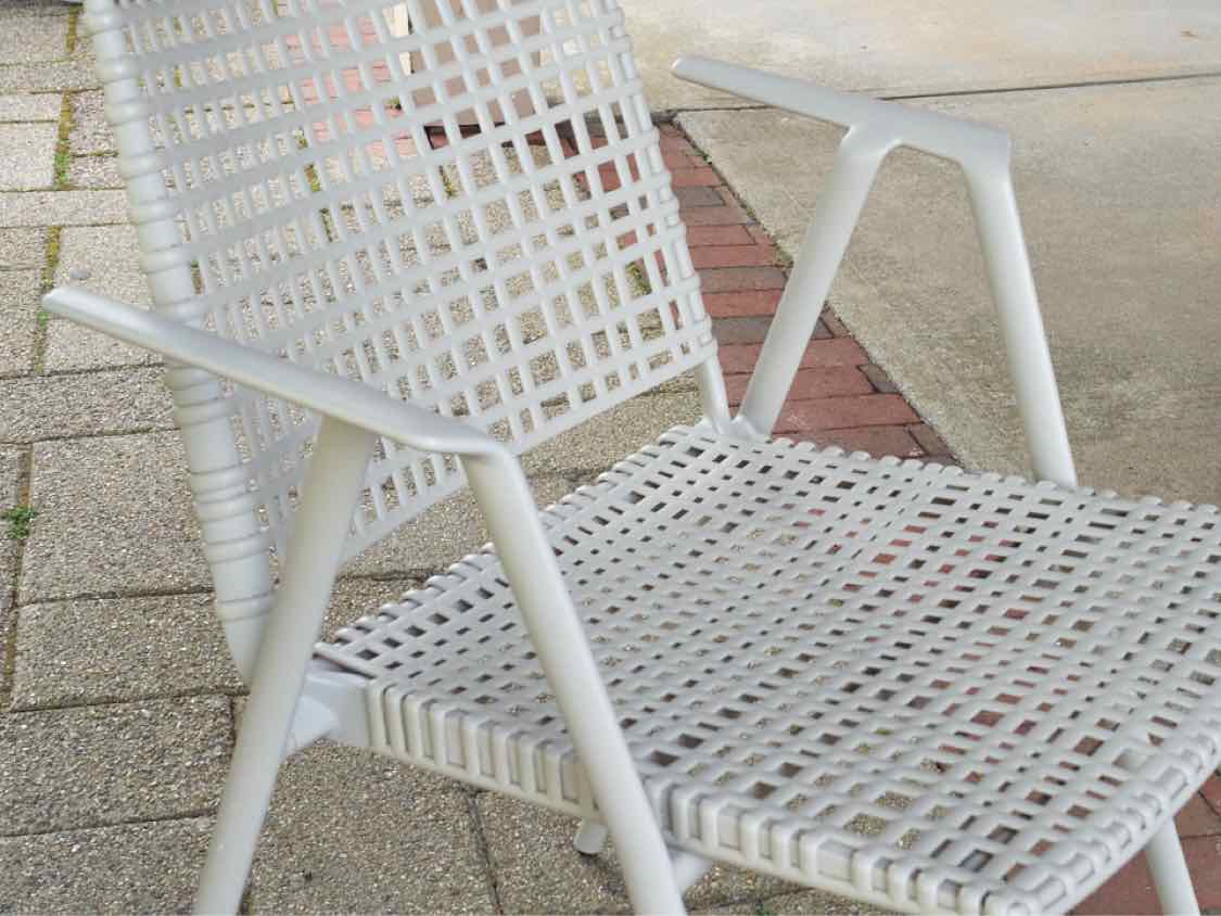 Janus et Cie 'Branch ' Powder Coated Aluminum Outdoor Set