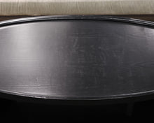 Black Oval Coffee Table
