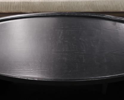 Black Oval Coffee Table