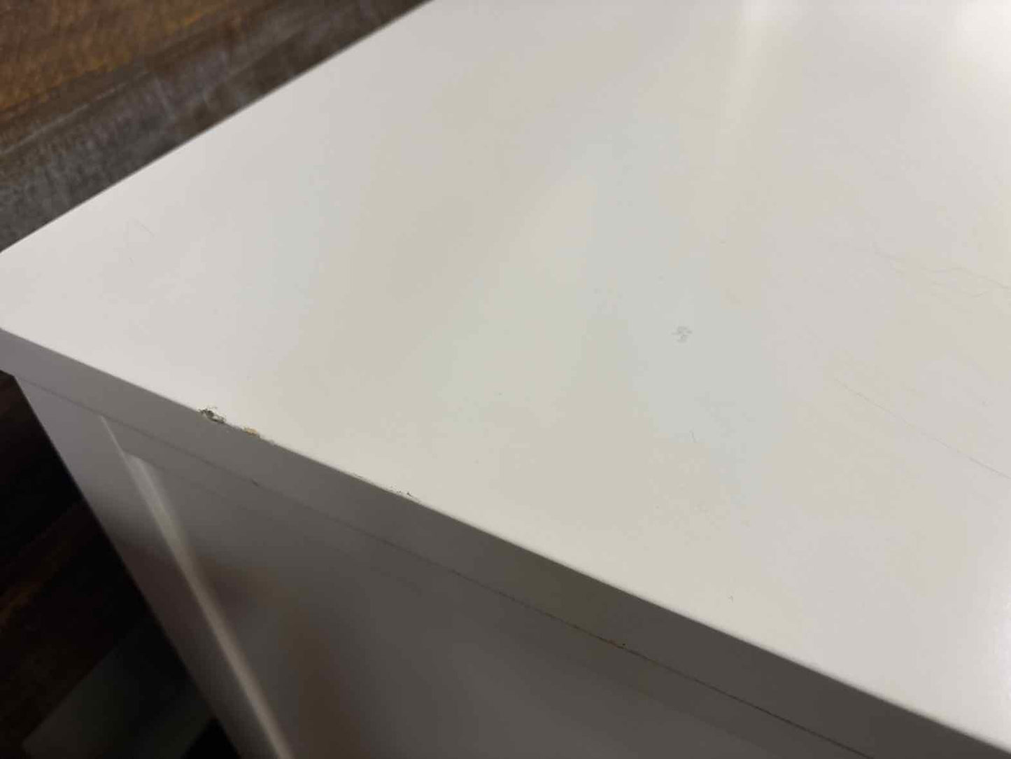 Decorative 4-Drawer White Chest