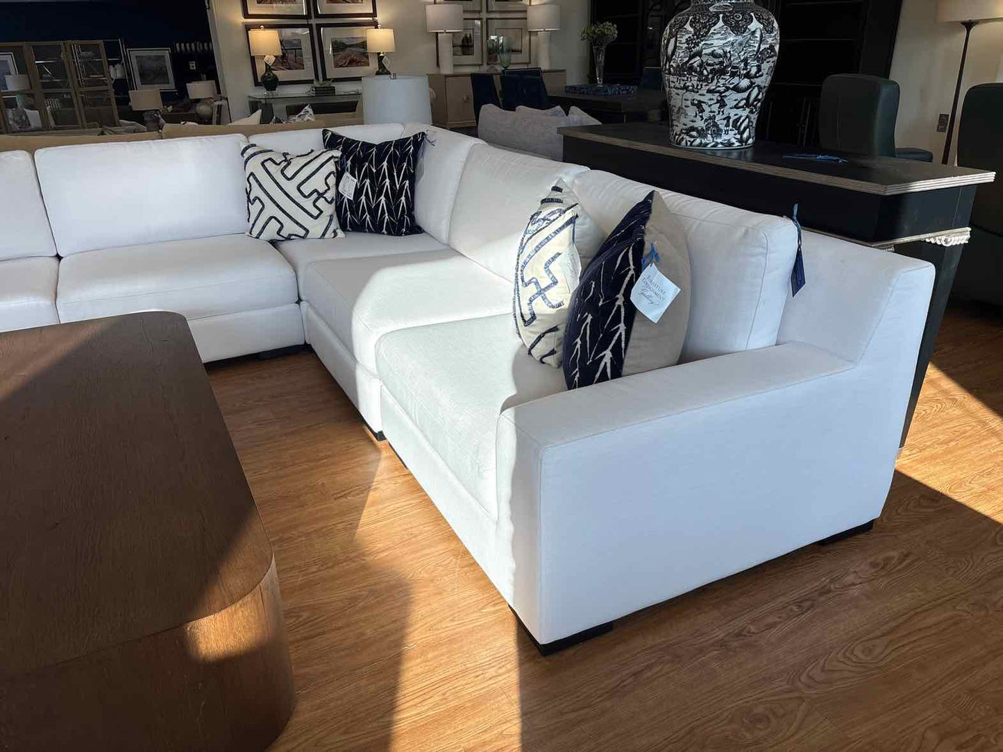 RH 'Modena' 5-Piece Sectional with Ottoman