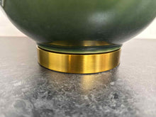 'Gourd' Table Lamp in Moss Green