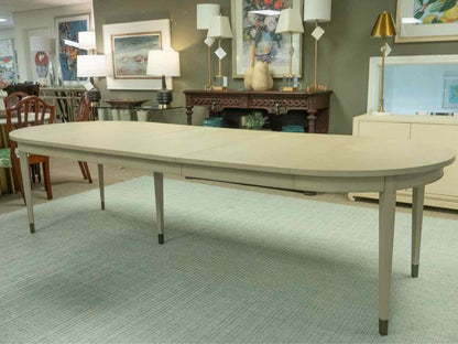 Jonathan Charles 'Synodic Swedish' Oval Dining Table