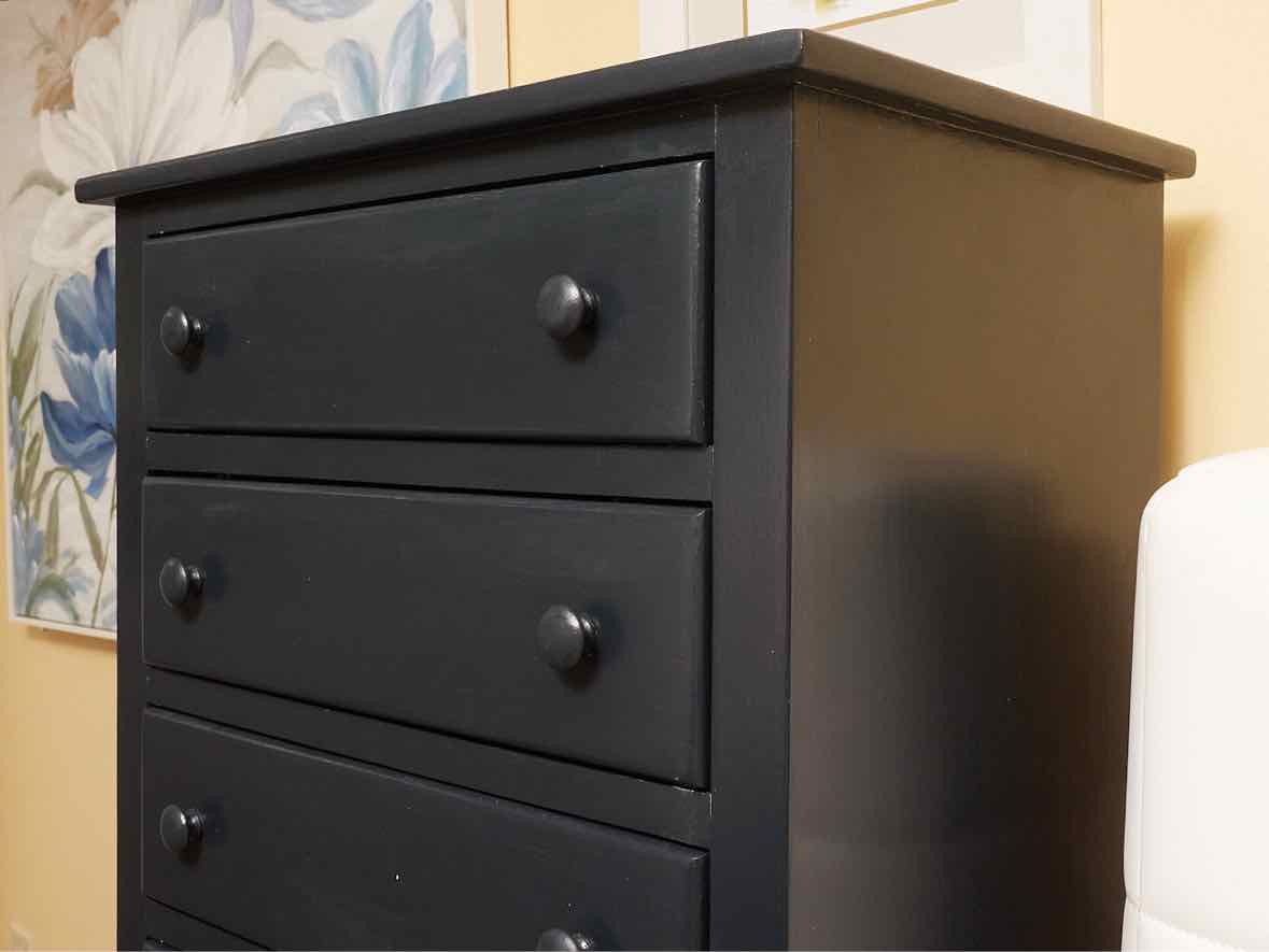 'Midnight Blue' Finish 9 Drawer Lingerie Chest