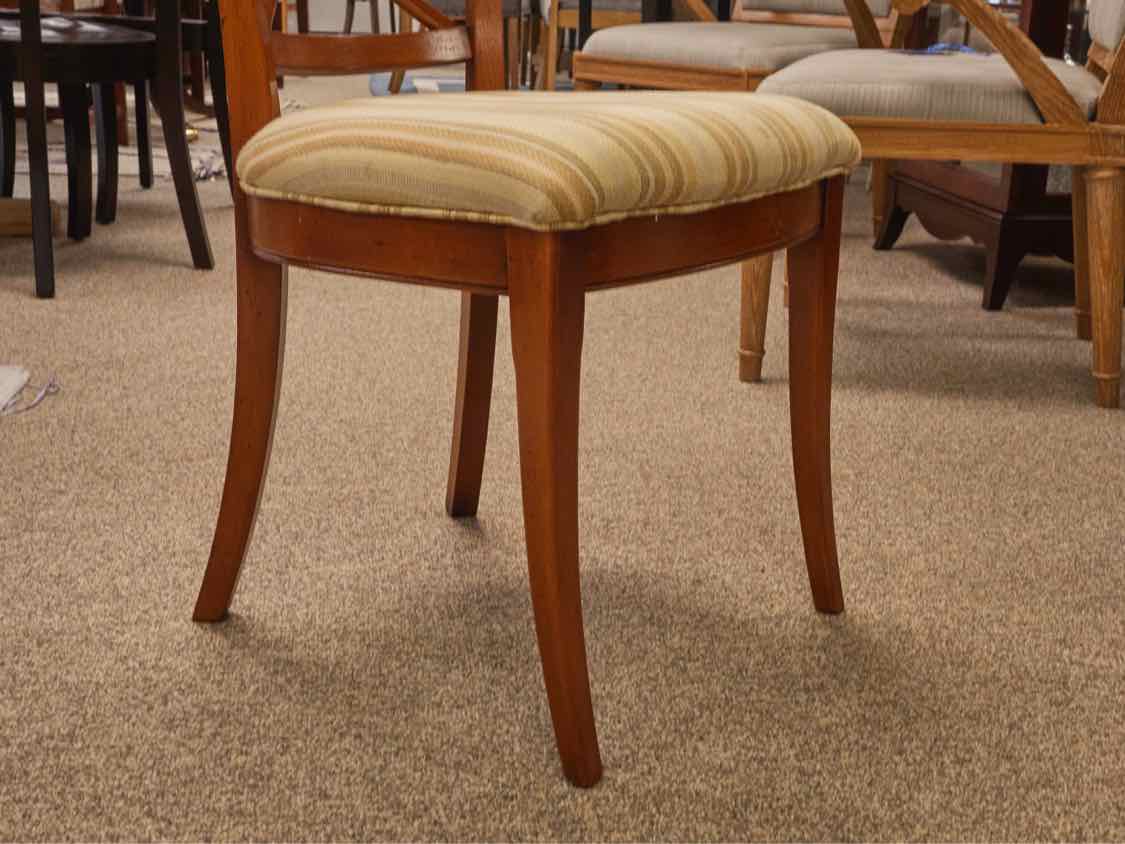 Roche Bobois Cherry Dining Table & Set of Six Chairs