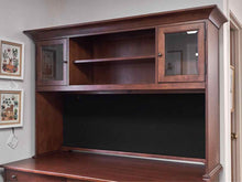 Basset Cherry Desk With Hutch Top