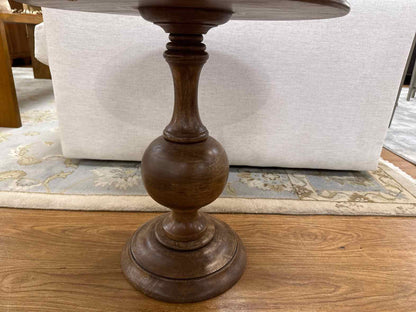 Ethan Allen 'Turner' Pedestal Accent Table