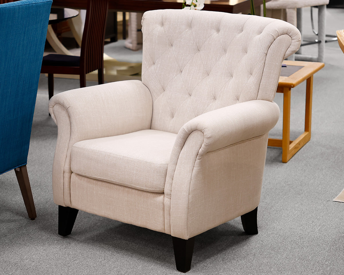 Tuffted Arm Chair