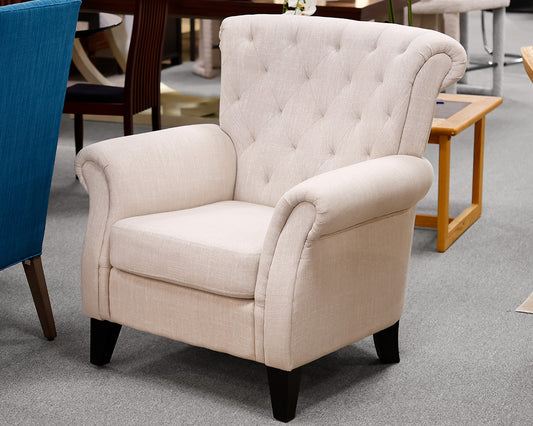 Tuffted Arm Chair