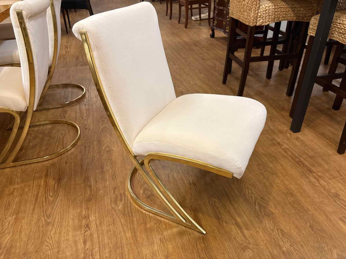 Set of 8 Cantilever Dining Chairs