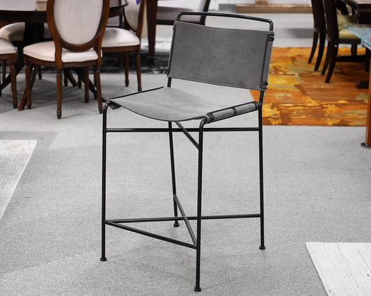 Set of 4 Canvas Counter Stools