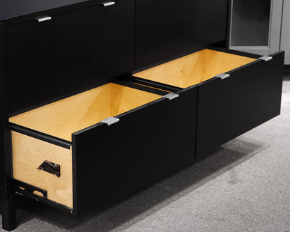 Room & Board Copenhagen Lateral File Cabinet in Ebony