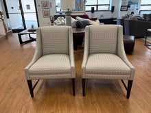 Pair of A. Rudin Slipper Chairs