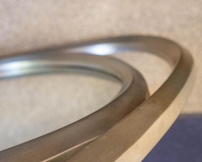 Renwil Asymmetric Mirror in Champagne Finish