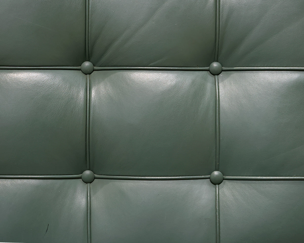 Set of Two Knoll Mies Vander Barcelona Chairs