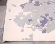 Serge LeSage Crazed Blue-toned Wave Rug