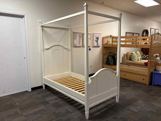 PB Kids 'Madeline' Twin Bed with Canopy