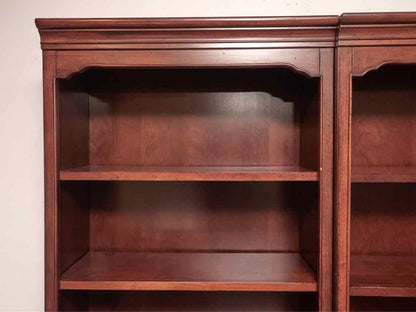Cherry 2 Shelf Bookcase with 2 Doors