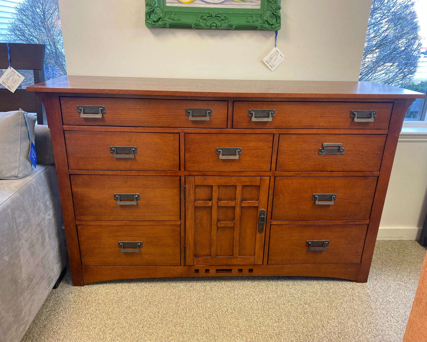 Broyhill Mission Style Cherry Dresser