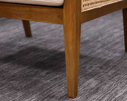 Pottery Barn Lisbon Cane Armchair