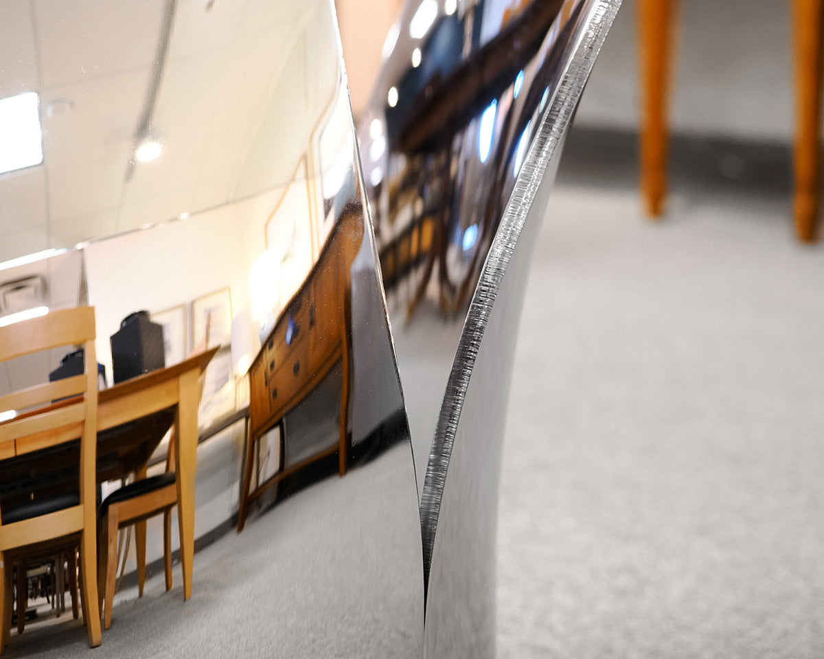 Roche Bobois Voiles Glass Top Dining Table