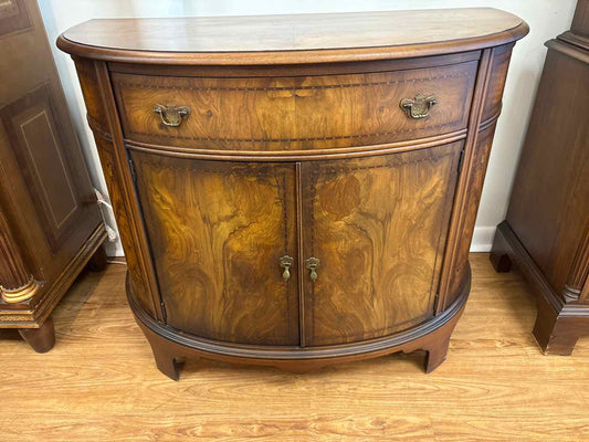 B. Altman & Co. Anqitue Walnut Demilune