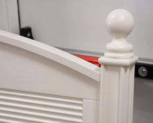 Stanley White Full Bed w/ Shutter Detailing