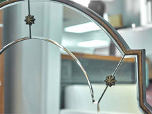 Uttermost Arch Mirror W/ Brass Accents