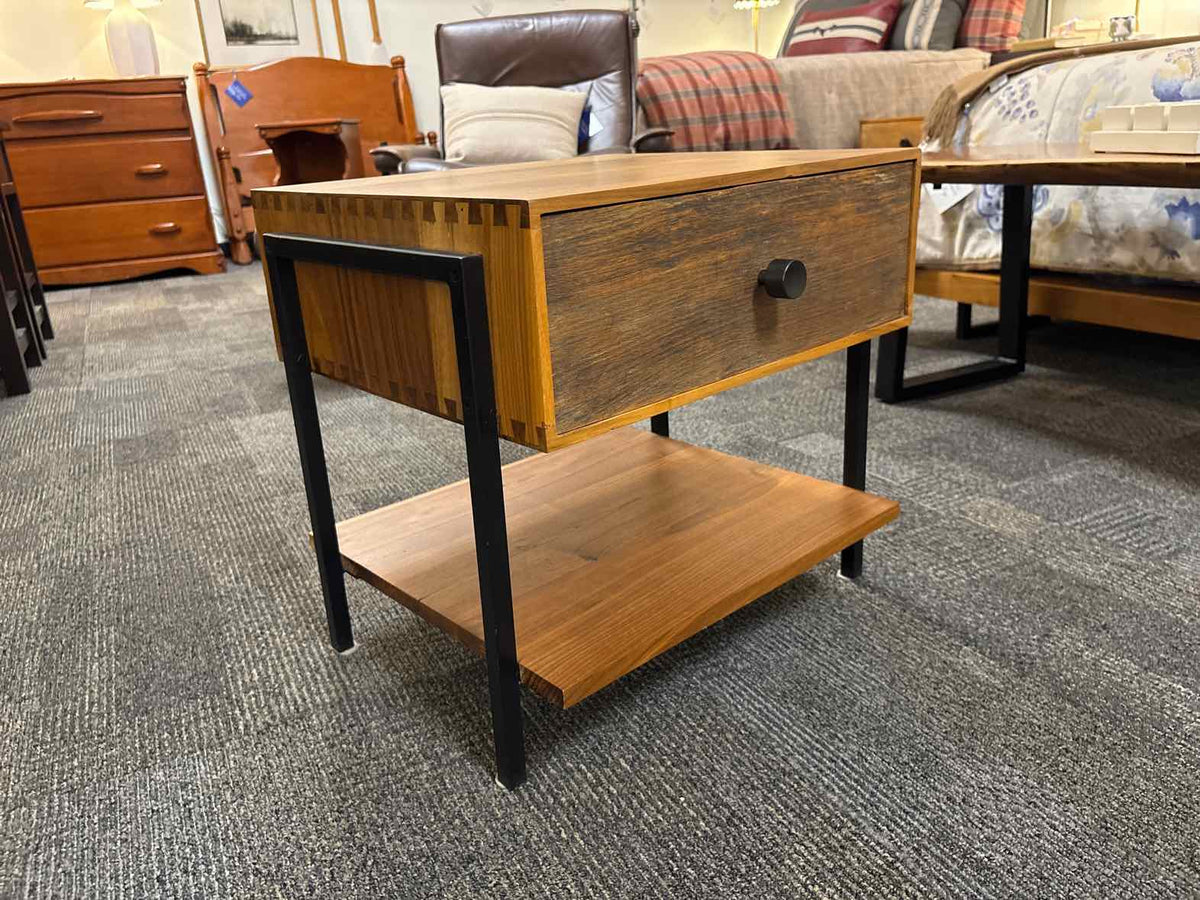 Pair of Crate & Barrel 'Atwood' Nightstands