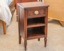 Paine Furniture Single Drawer Nightstand in Mahogany
